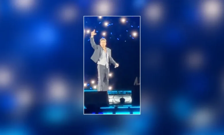 Gesto de Luan Santana em show gera especulações sobre apoio político