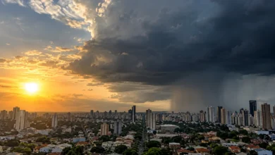 Goiânia enfrenta transição climática com calor extremo seguido de temporais