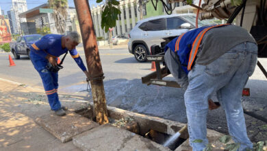 Goiânia intensifica limpeza de galerias pluviais para prevenir alagamentos