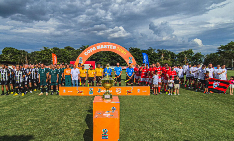 Goiás e Vila Nova levantam os troféus da Copa Cidade Goiânia Master 2026