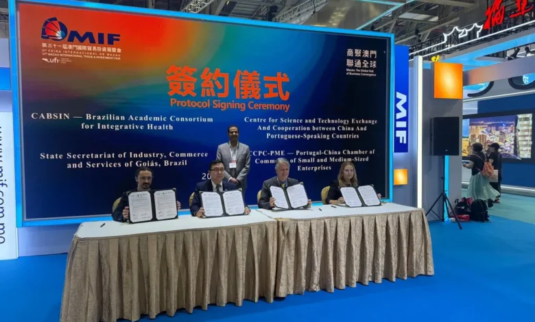 Goiás sela parcerias na China voltadas a remédios inovação e vendas externas segundo pasta