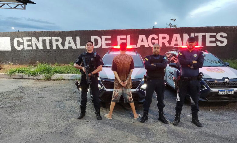 Guarda Civil detém homem suspeito de ameaçar mulheres em Senador Canedo