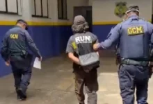 Guarda Metropolitana detém homem que confessou furto de fios na Marginal Botafogo