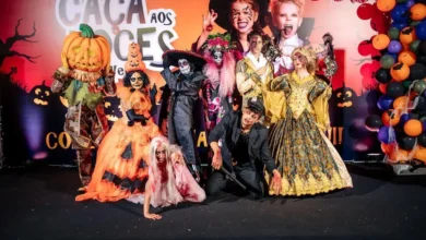 Halloween no Passeio das Águas reúne 1,4 mil crianças em caça aos doces