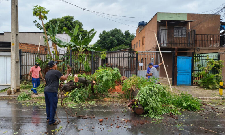 Infraestrutura de Senador Canedo intensifica reparos após tempestade