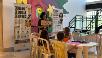 Iniciativa literária gratuita estimula o hábito da leitura para crianças em Goiânia