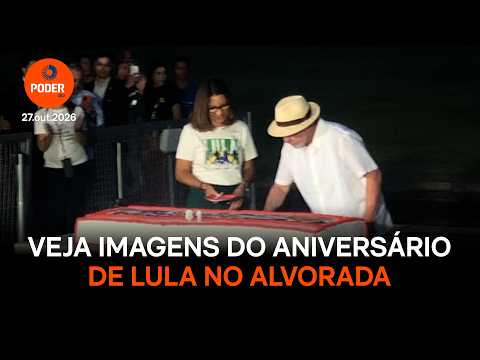 Lula celebra 81 anos no Palácio da Alvorada com aliados e apoiadores