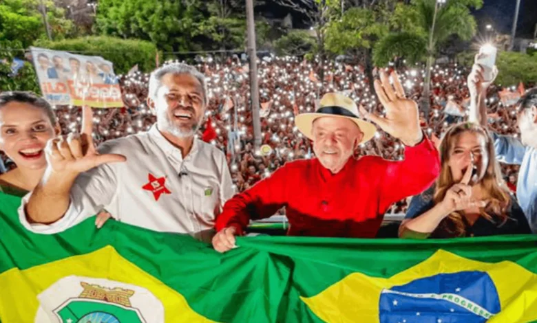 Lula destaca vitória de Elmano de Freitas no Ceará durante ato em Natal