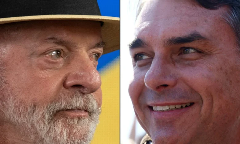 Lula mantém liderança sobre Flávio Bolsonaro em nova pesquisa eleitoral