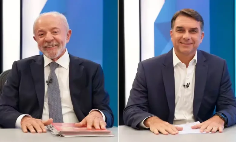 Lula supera Flávio Bolsonaro em audiência na televisão com vantagem de 19%