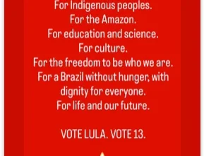 Madonna manifesta apoio público à reeleição de Lula nas redes sociais