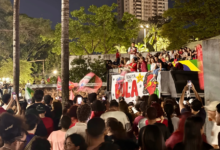 Manifestação em Goiânia reúne apoiadores de Lula e defende fim da escala 6x1