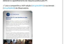 Marinho acusa cúpula da AGU de violar neutralidade eleitoral em favor de Lula