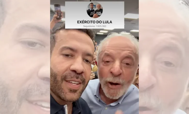 Memes sobre o Exército do Lula viralizam após convocações intensas de André Janones