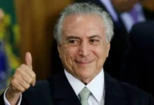 Michel Temer declara apoio a Flávio Bolsonaro e defende renovação política