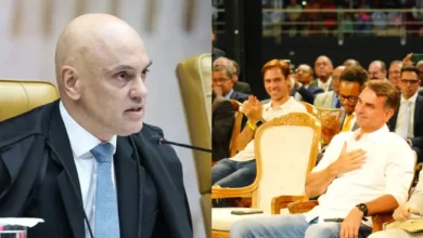 Moraes autoriza retorno de visitas de Flávio Bolsonaro ao pai após fim de suspensão