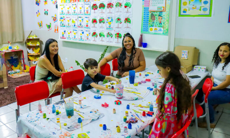 Mostra pedagógica em Senador Canedo celebra a primavera com atividades criativas