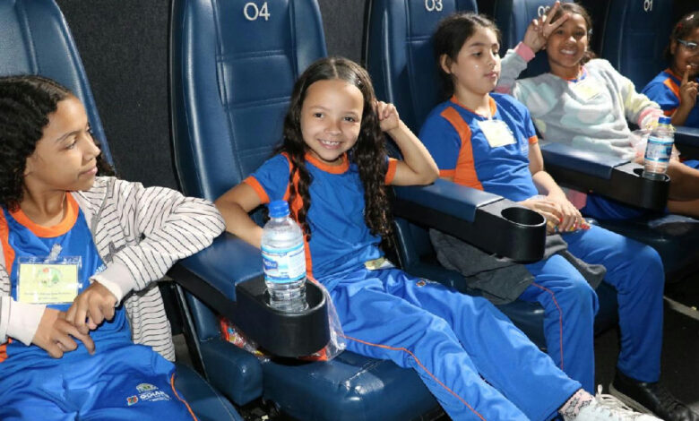 Mostrinha de Cinema leva estudantes da rede municipal de Goiânia a experiência cultural