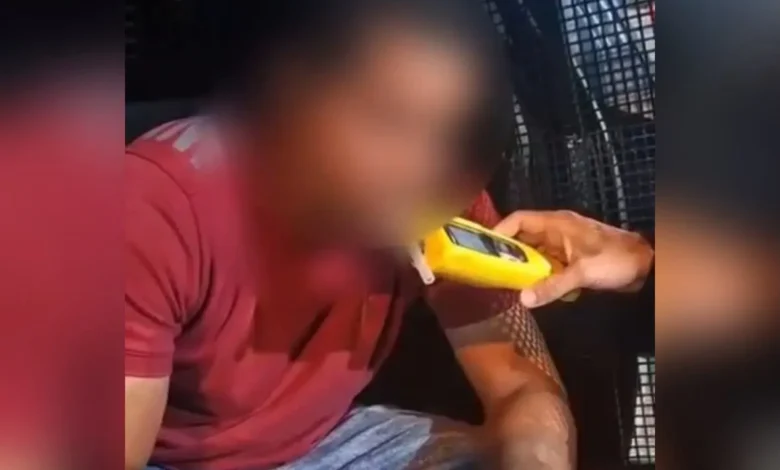 Motorista embriagado provoca colisão em Jataí e tenta transferir culpa para passageiro