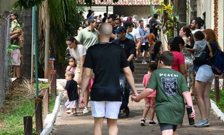 Mutirama e Zoológico atraem multidão de 49 mil pessoas no feriado em Goiânia