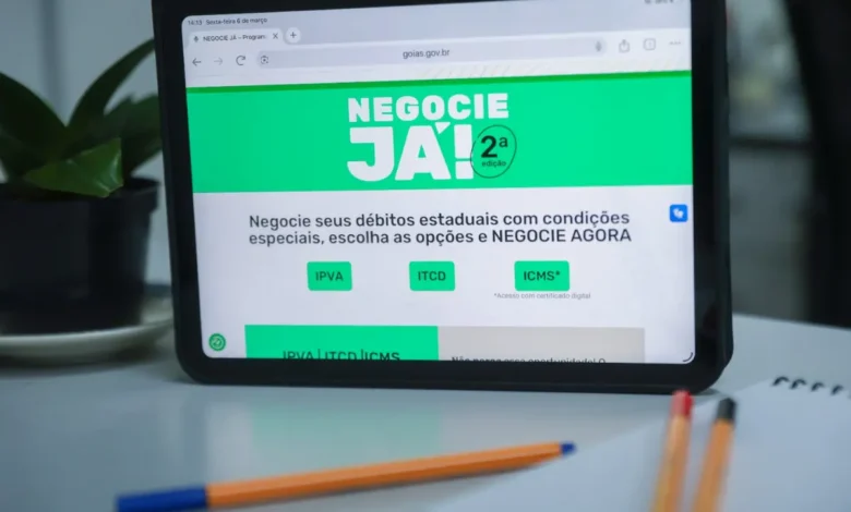 Negocie Já: programa estadual de quitação de débitos é ampliado em Goiás