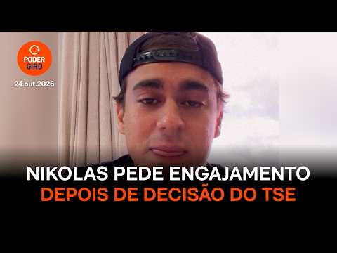 Nikolas pede engajamento aos seguidores após decisão do TSE