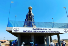 Nossa Senhora Aparecida ganha monumento monumental em Bom Jardim de Goiás