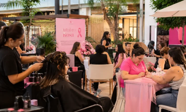 Outubro rosa em goiânia promove oficinas de beleza e apoio ao câncer