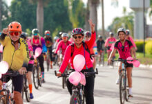 Pedal Azul e Rosa reúne ciclistas em prol da saúde e solidariedade