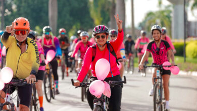 Pedal Azul e Rosa reúne ciclistas em prol da saúde e solidariedade