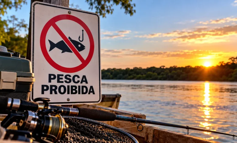 Período de restrição total à pesca em mananciais começa em breve