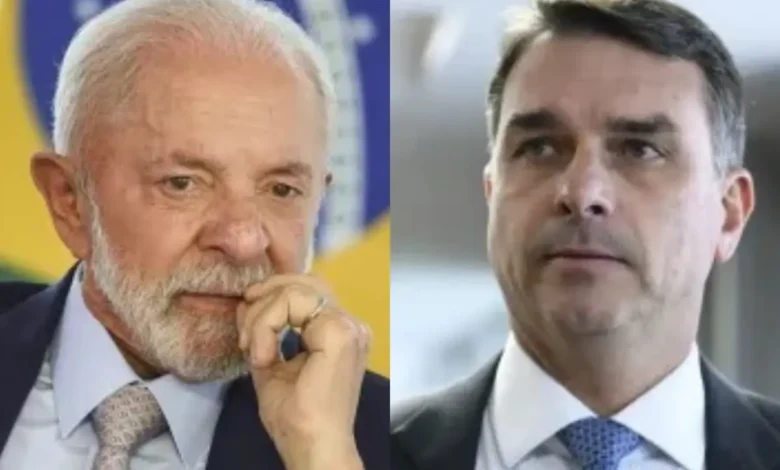 Pesquisa aponta empate técnico entre Flávio e Lula na corrida eleitoral