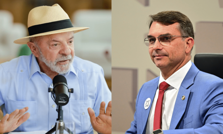 Pesquisa eleitoral aponta empate técnico entre flávio bolsonaro e lula