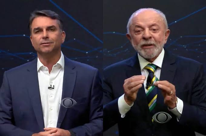 Pesquisa eleitoral mostra Flávio Bolsonaro e Lula em disputa acirrada