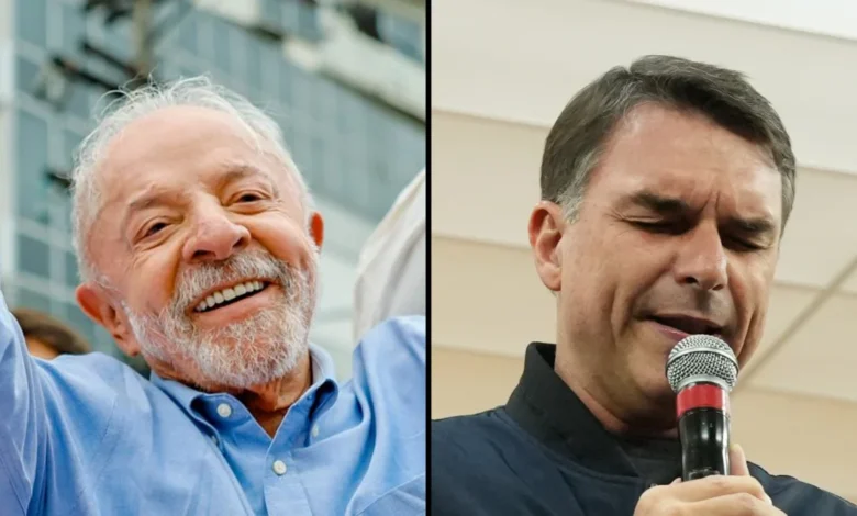 Pesquisa Ideia mede temperatura da disputa entre Lula e Flávio Bolsonaro