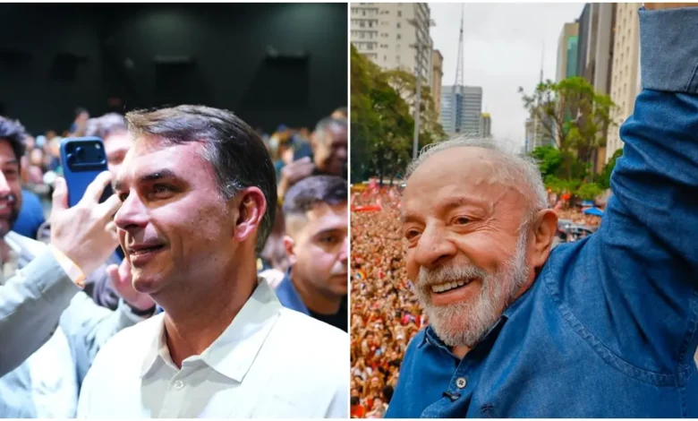 Pesquisa quaest mostra flávio com 45% e lula com 44% na reta final