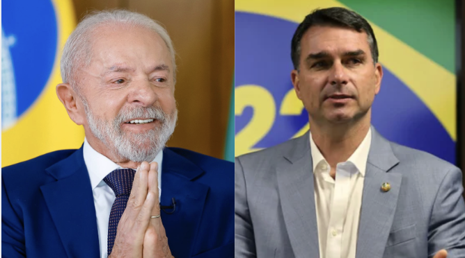Pesquisa Vox Brasil aponta empate técnico entre Lula e Flávio na disputa presidencial