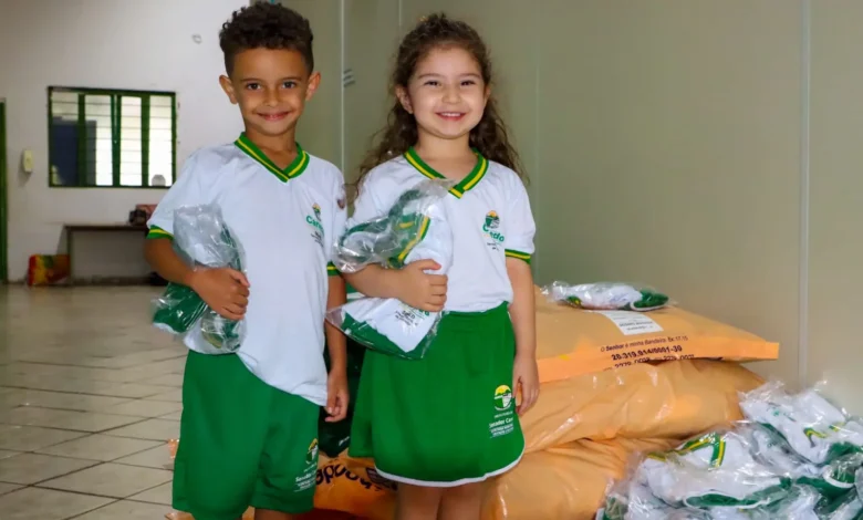Prazo final para solicitar o uniforme escolar gratuito em Senador Canedo