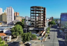 Prédio redondo abandonado no centro de goiânia ganha novo destino para locação