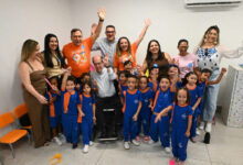 Prefeito Sandro Mabel inaugura nova sede do Cmei Orlando Alves Carneiro em Goiânia