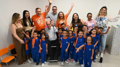 Prefeito Sandro Mabel inaugura nova sede do Cmei Orlando Alves Carneiro em Goiânia