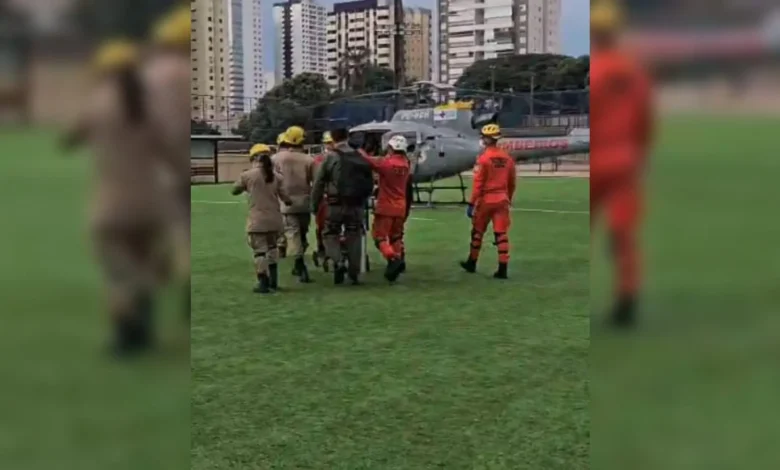 Prisão em Goiânia após homem esfaquear o pai idoso