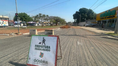 Recapeamento na Avenida Itália avança como parte do Corredor da T-7 em Goiânia