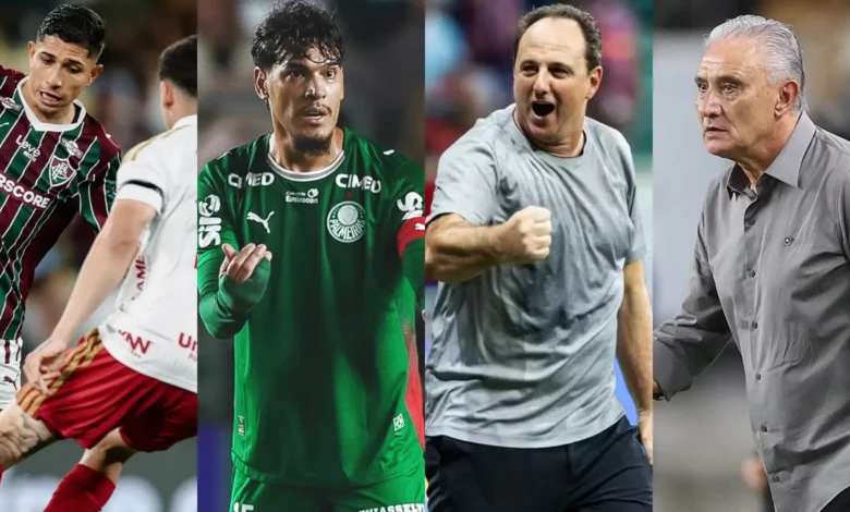 Rodada do campeonato brasileiro tem tropeço do Palmeiras e reviravoltas nos gramados