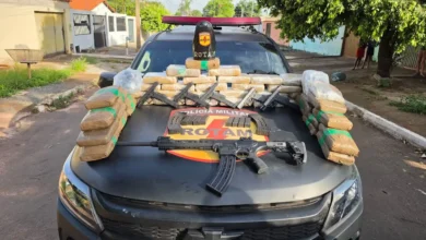 Rotam apreende armamento modificado e drogas avaliadas em 600 mil reais em Senador Canedo