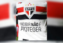 São Paulo estampa protesto contra medida de apostas nas camisas