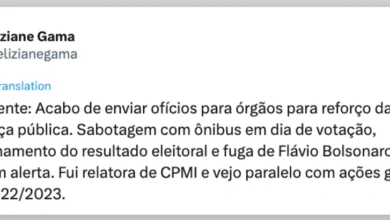 Senadora Eliziane Gama cobra reforço policial em Brasília devido a temores golpistas