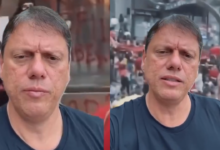 Tarcísio de Freitas condena vandalismo em estações após ato político em São Paulo