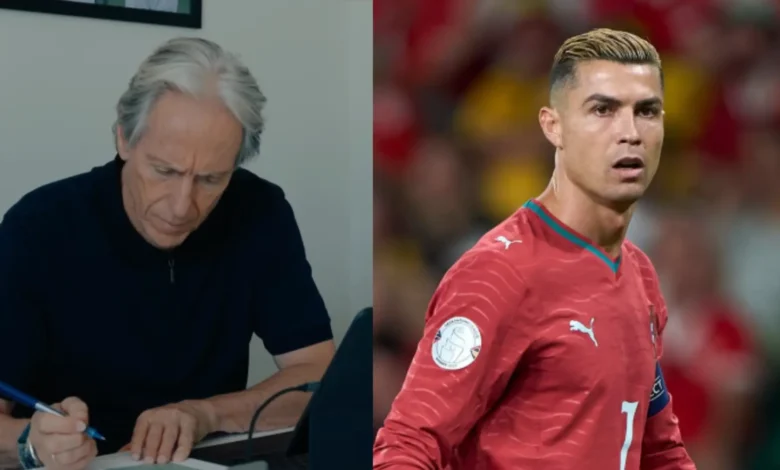 Tensão entre Jorge Jesus e Cristiano Ronaldo marca rotina na seleção de Portugal