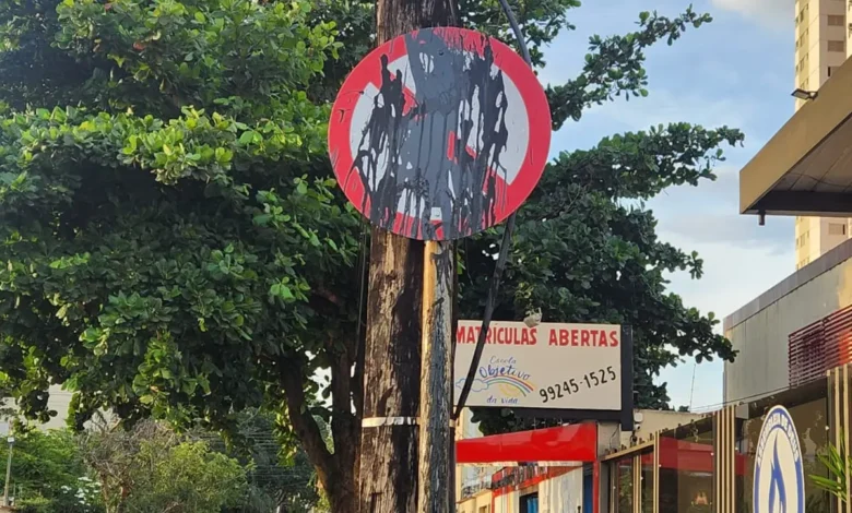 Vandalismo e furtos destroem mais de 500 placas de trânsito em Goiânia neste ano